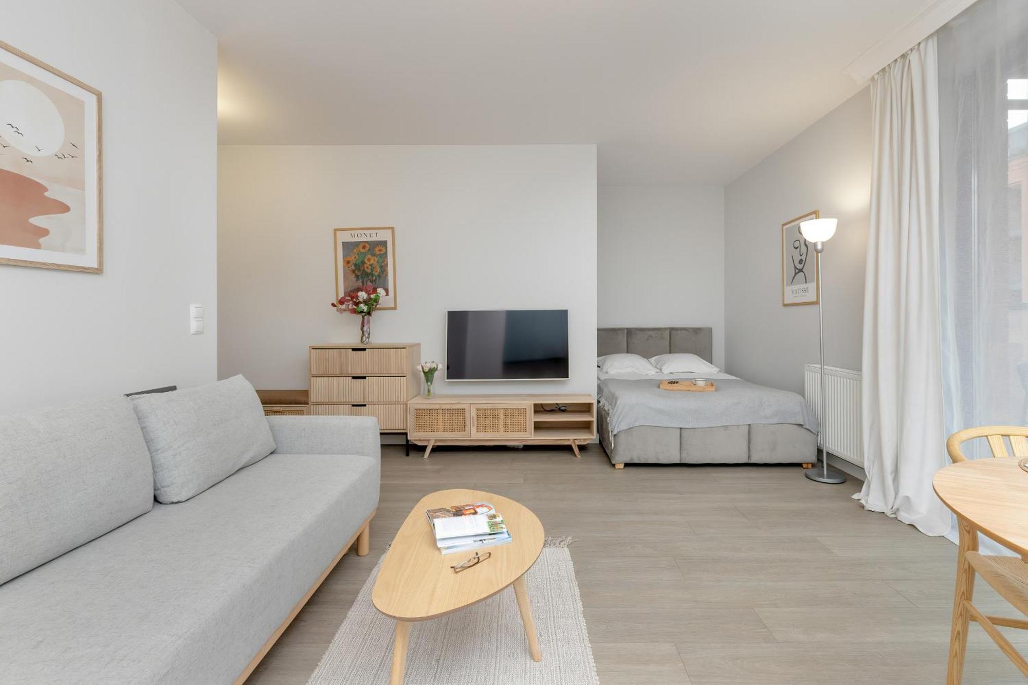 Lejlighed Woodicapart With Balcony In By Renters